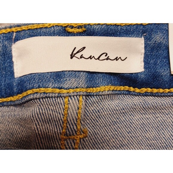 Kancan High Rise Ankle Skinny Women's Distressed Jeans Size 9/28 - Picture 8 of 9